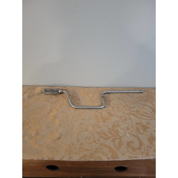 Vintage USA Easco 3/8" Drive Speed Wrench Handle Bar Socket Driver Knurled Tool - Picture 3 of 5